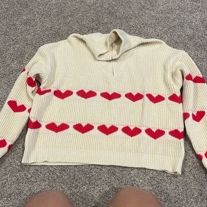 Heart sweater